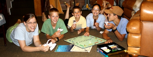 Fun night with siblings